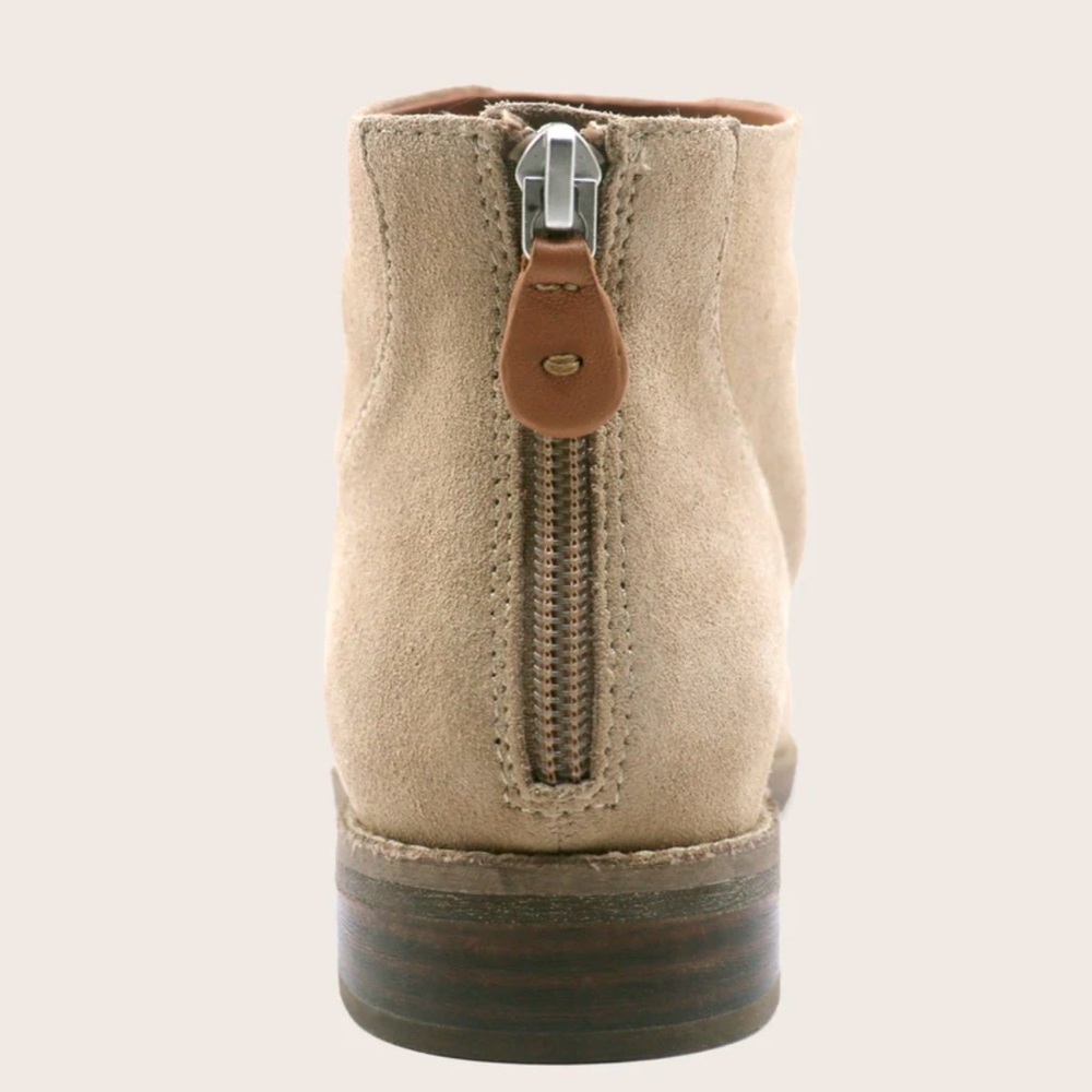 gentle souls Taupe Suede Ankle Booties - Picture 8 of 9